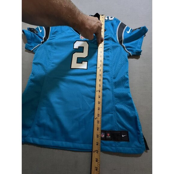 Carolina Panthers #2 DJ Moore Nike On‎ Field Football Jersey Women's Large Blue. - Picture 9 of 10